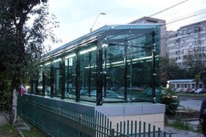 Bucuresti Policarbonat compact Metrou Bucuresti