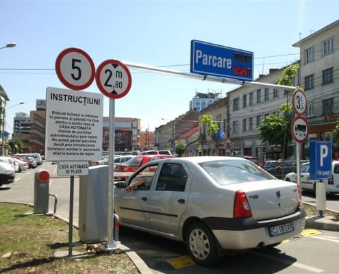 Parcare automată, Piața Mihai Viteazul, Cluj Napoca