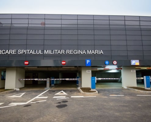 Spitalul Militar Regina Maria, sistem de parcare, Parcare Brasov