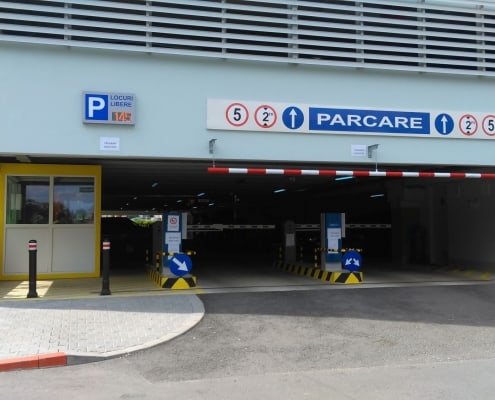 Parking Cuza Voda - Ploiesti, sistem parcare automata, parcare off-street