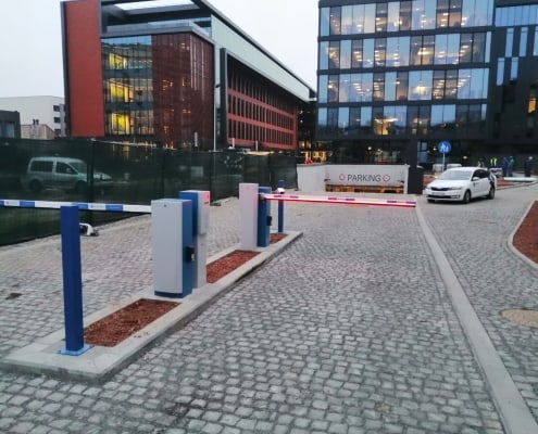 KADRA a furnizat soluția de acces, sisteme de parcare
