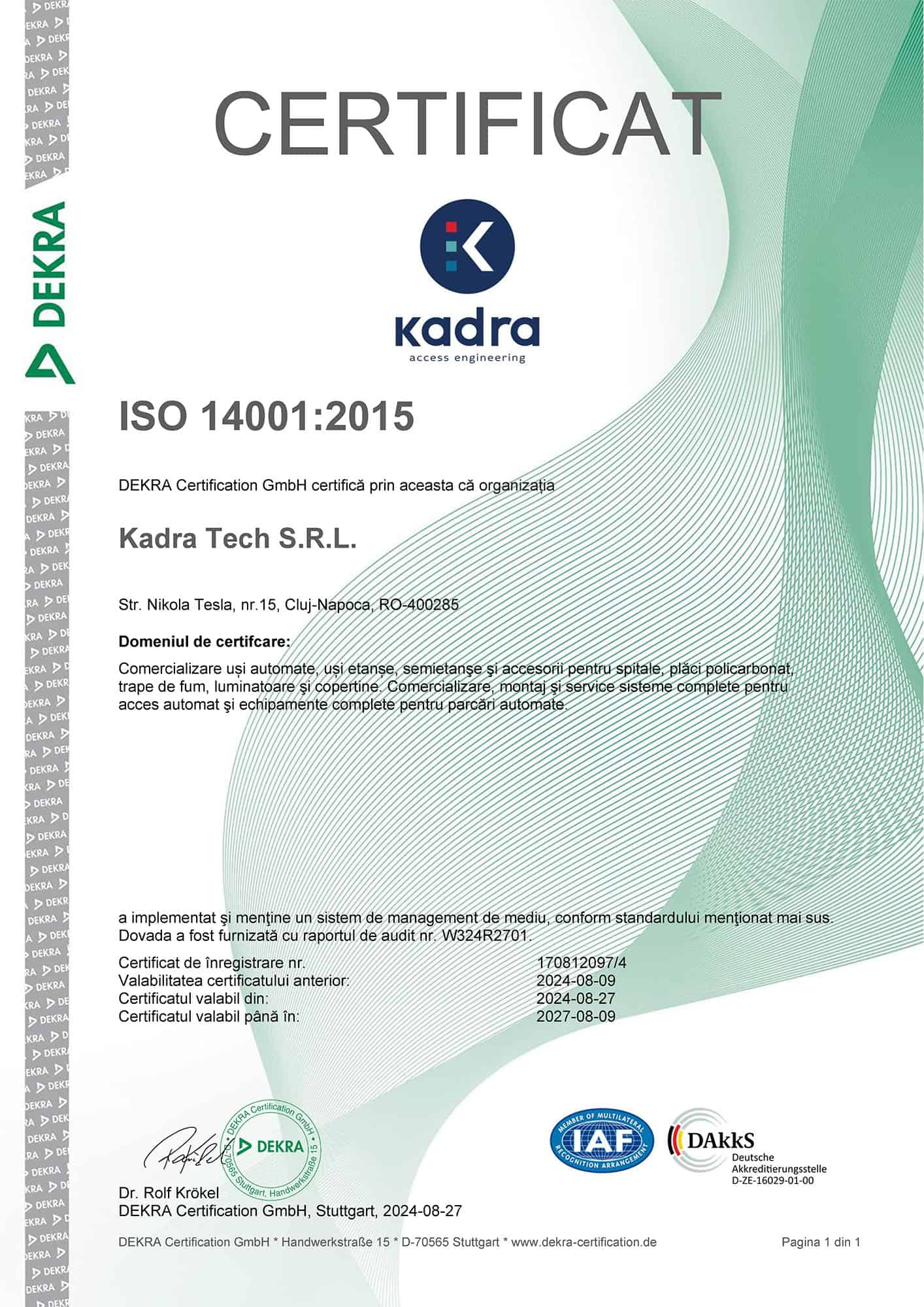 RO ISO 14001 2015