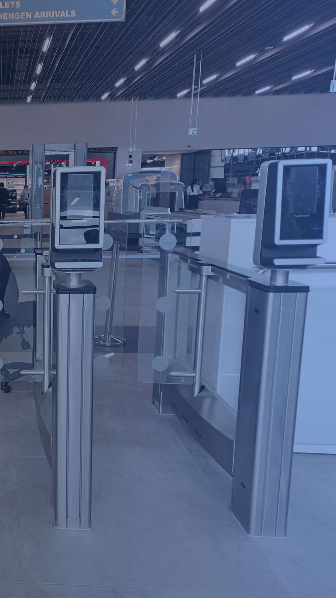 KADRA, Controlul accesului pietonal în obiective cu cerințe ridicate de securitate