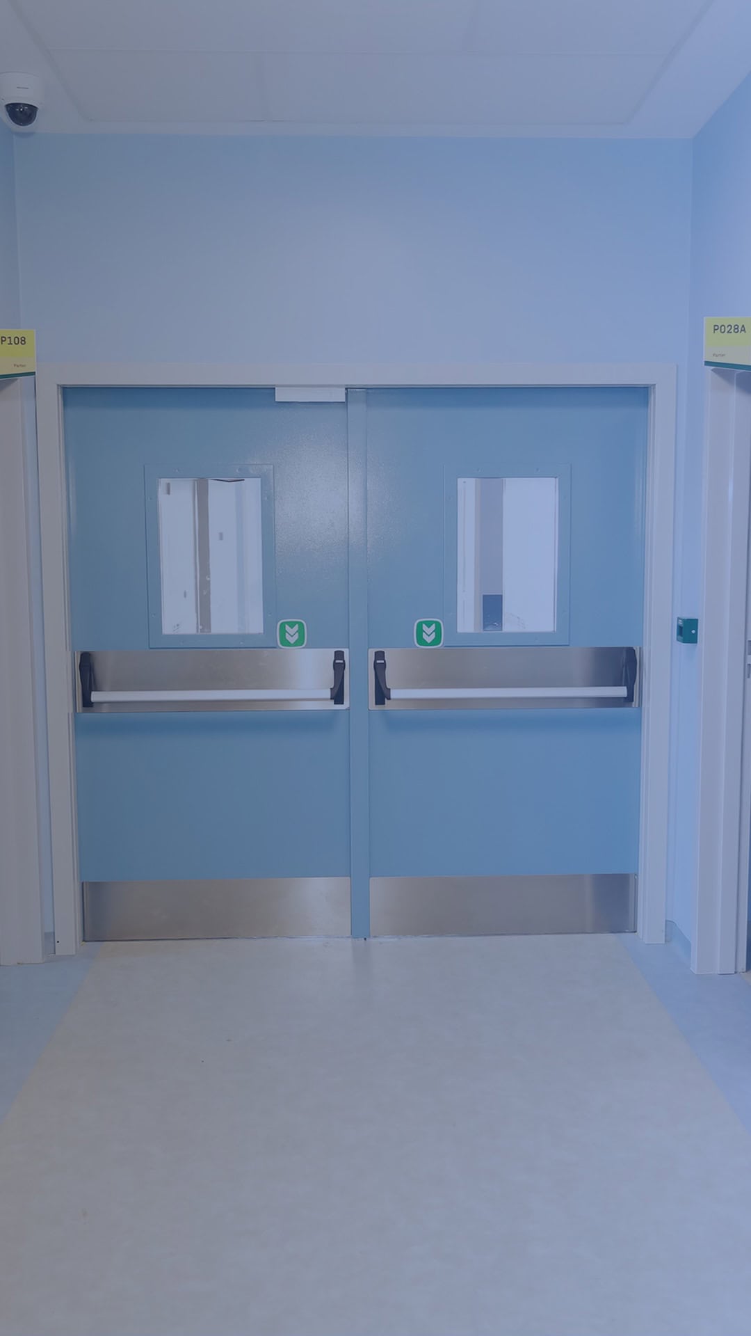 Uși de spital automate batante Tormed AUT