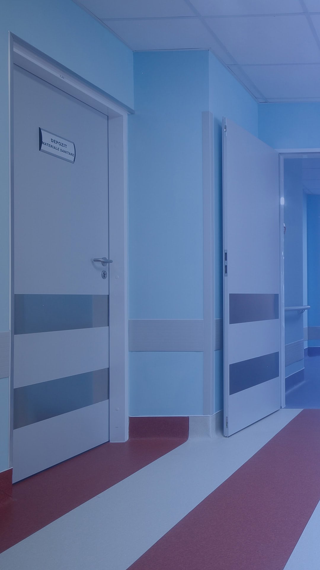 Uși de spital rezistente la foc Tormed EI, KADRA