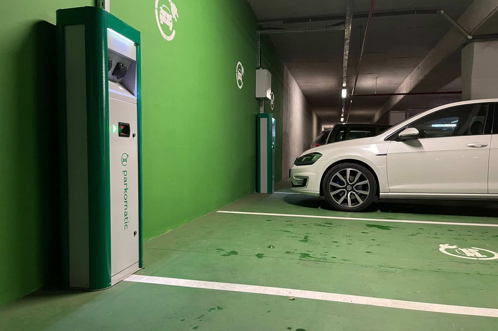 Modernizare parcare automată subterană la Sala Polivalentă din Cluj