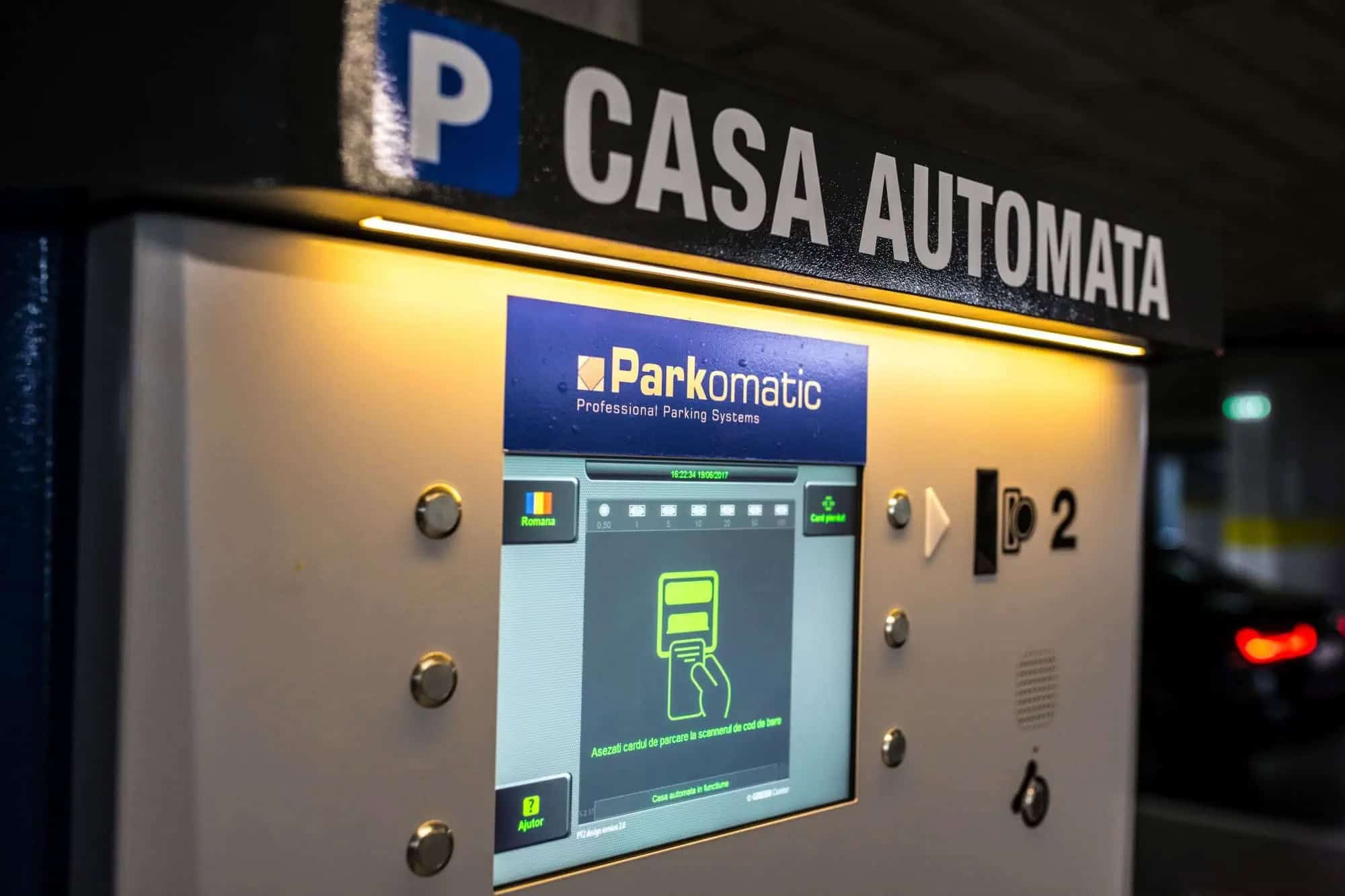 Parcare automată modernă la Spitalul Județean de Urgență Zalău