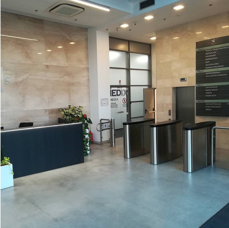 Porți rapide, KADRA, Novis Plaza Cluj