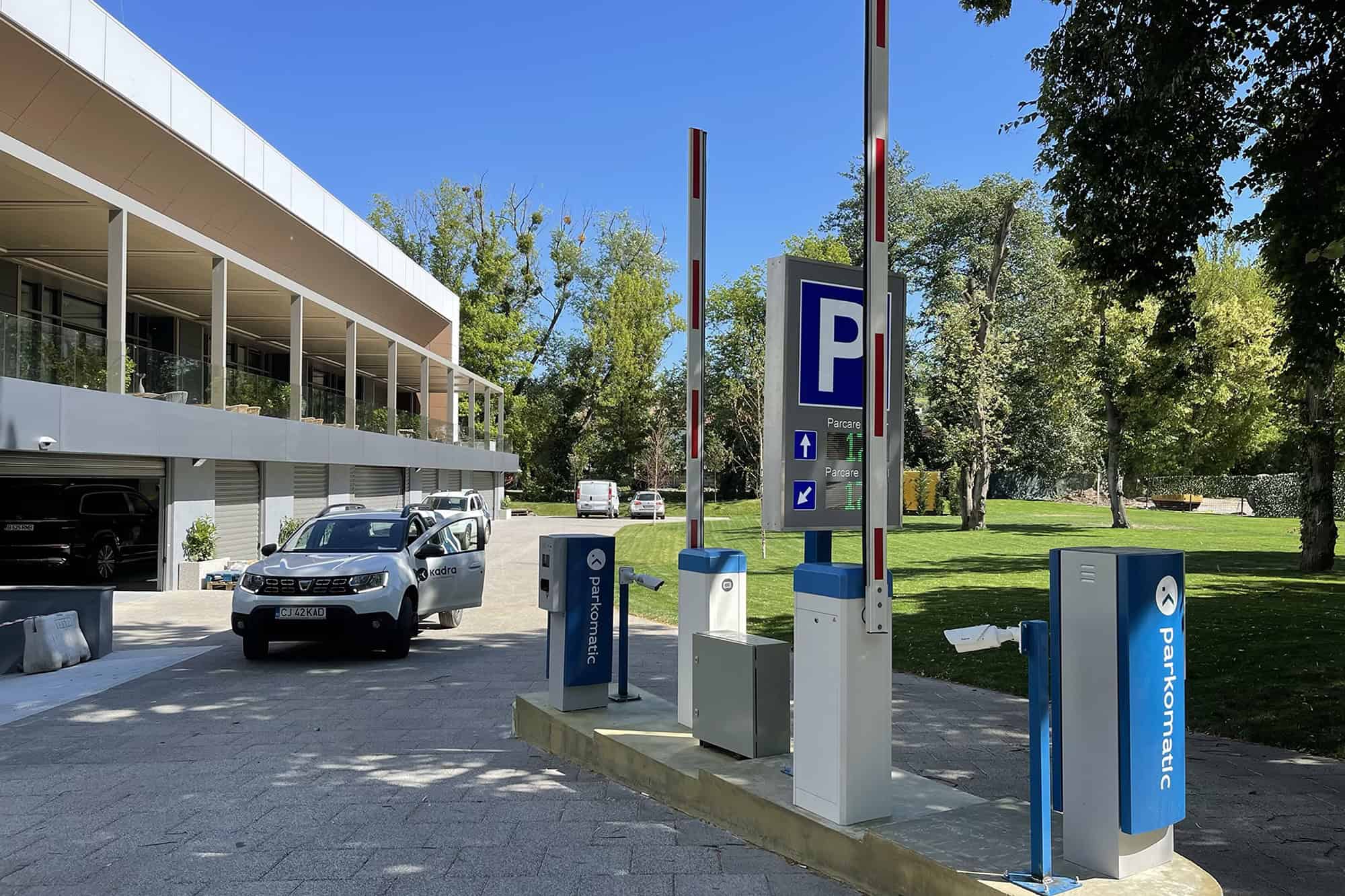Sisteme de parcare cu barieră Parkomatic, KADRA